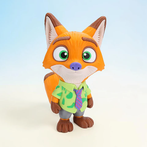 Figura Articulada de Nick Wilde Zootopia