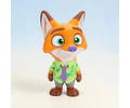 Figura Articulada de Nick Wilde Zootopia