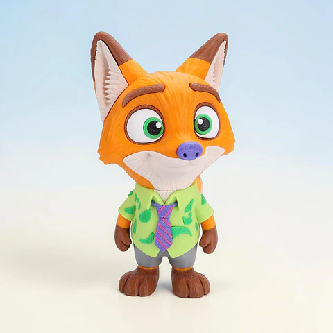 Figura Articulada de Nick Wilde Zootopia