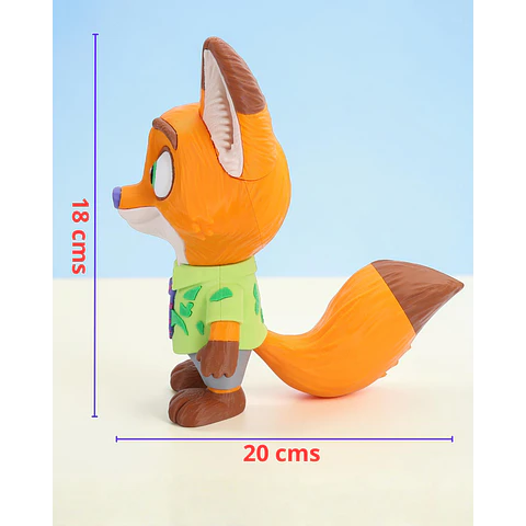 Figura Articulada de Nick Wilde Zootopia