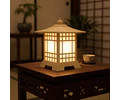 Lámpara En Diseño Casa Japonesa