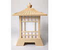 Lámpara En Diseño Casa Japonesa