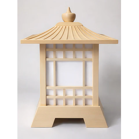 Lámpara En Diseño Casa Japonesa
