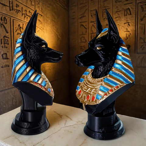 Pack Decoración de Dioses Egipcios ANUBIS, RA y OSIRIS