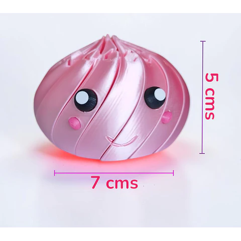 Juguete Dumpling Fidget Antiestrés y Articulado 