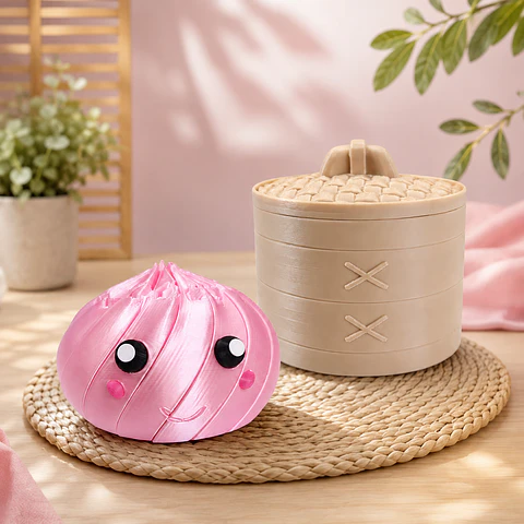 Juguete Dumpling Fidget Antiestrés y Articulado 