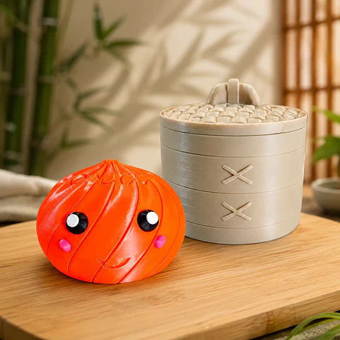 Juguete Dumpling Fidget Antiestrés y Articulado 