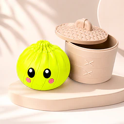  Fidget Toy Juguete Antiestrés Articulado Dumplings Con Canasta