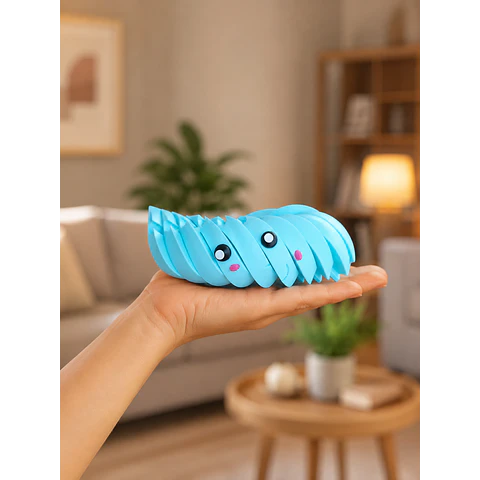  Fidget Toy Juguete Antiestrés Articulado Dumplings Con Canasta