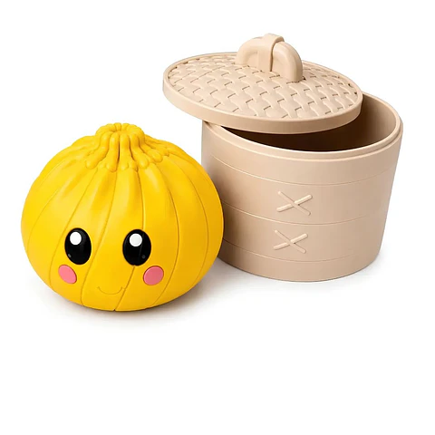  Fidget Toy Juguete Antiestrés Articulado Dumplings Con Canasta