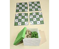 Ajedrez Armable de MINECRAFT con Caja Organizadora 