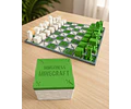 Ajedrez Armable de MINECRAFT con Caja Organizadora 