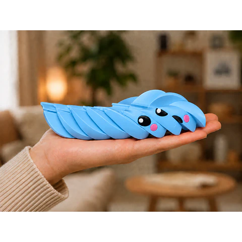  Fidget Toy Juguete Antiestrés Articulado Dumplings Con Canasta