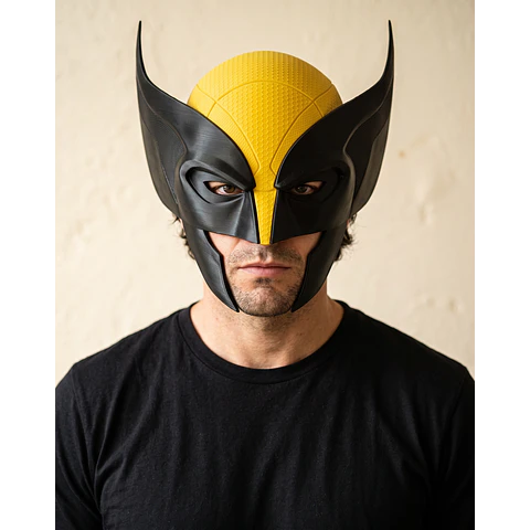 Máscara Wolverine Armable con Rejillas en Ojos