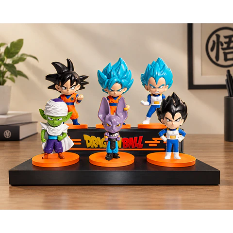 Exhibidor Para Figuritas De Dragón Ball Z