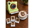 LATTE-SHOT Cámara Instantánea Con Plantillas para Decorar el Café