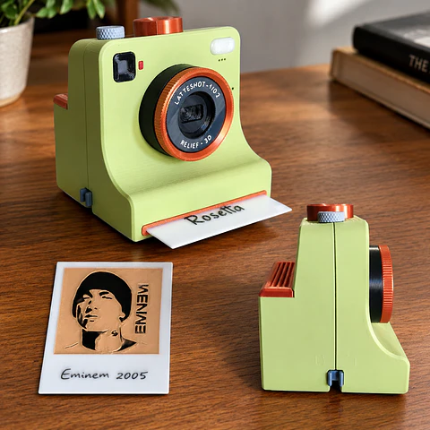 LATTE-SHOT Cámara Instantánea Con Plantillas para Decorar el Café