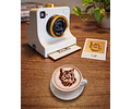 LATTE-SHOT Cámara Instantánea Con Plantillas para Decorar el Café