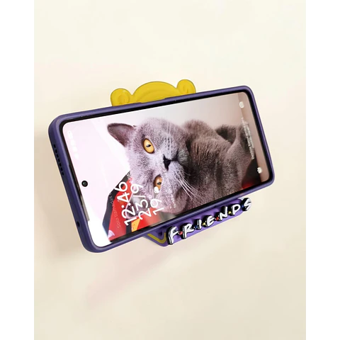 Soporte para Celular en Diseño del Marco de la Mirilla de la Serie FRIENDS