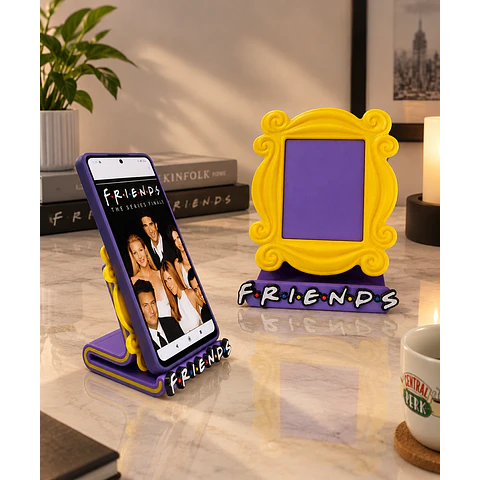 Soporte para Celular en Diseño del Marco de la Mirilla de la Serie FRIENDS