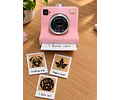 LATTE-SHOT Cámara Instantánea Con Plantillas para Decorar el Café