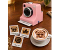 LATTE-SHOT Cámara Instantánea Con Plantillas para Decorar el Café