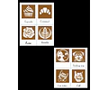 Set Plantillas para Decorar Café con la Cámara Instantánea LATTE-SHOT 