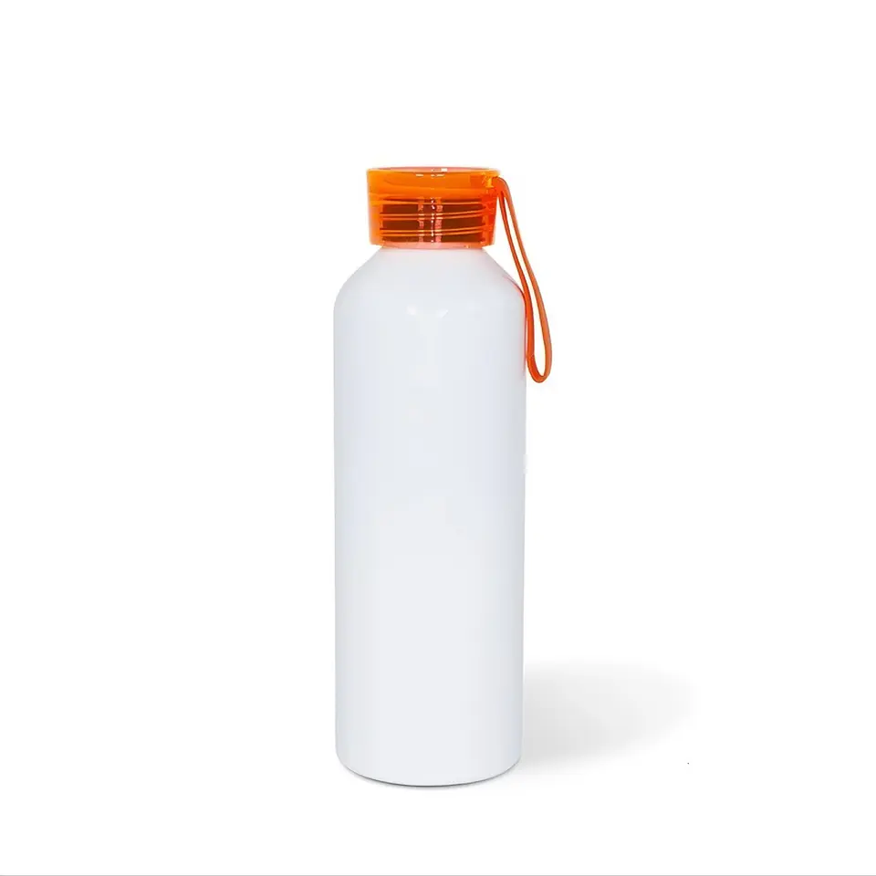 Pack de 12 Botellas Sport Par Sublimación 750ml Tapa Color Naranja 1