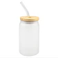 Vasos Empavonados Sublimación 16oz 500ml Tapa Bambú Y Caja - Miniatura 1