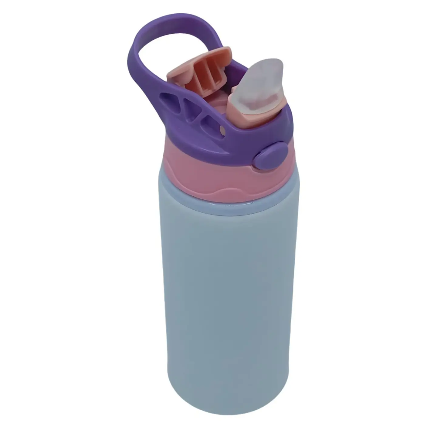 Botella de Niño de 600ml Sublimación Tapa con Colores 1