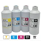 Pack de 5 Tintas DTF Ink Textil de 1L Cinco Colores KYMCW - Miniatura 1