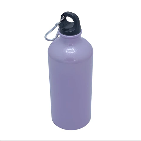Pack de 10 Botellas Perladas Tapa Mosqueton de 600Ml Morado