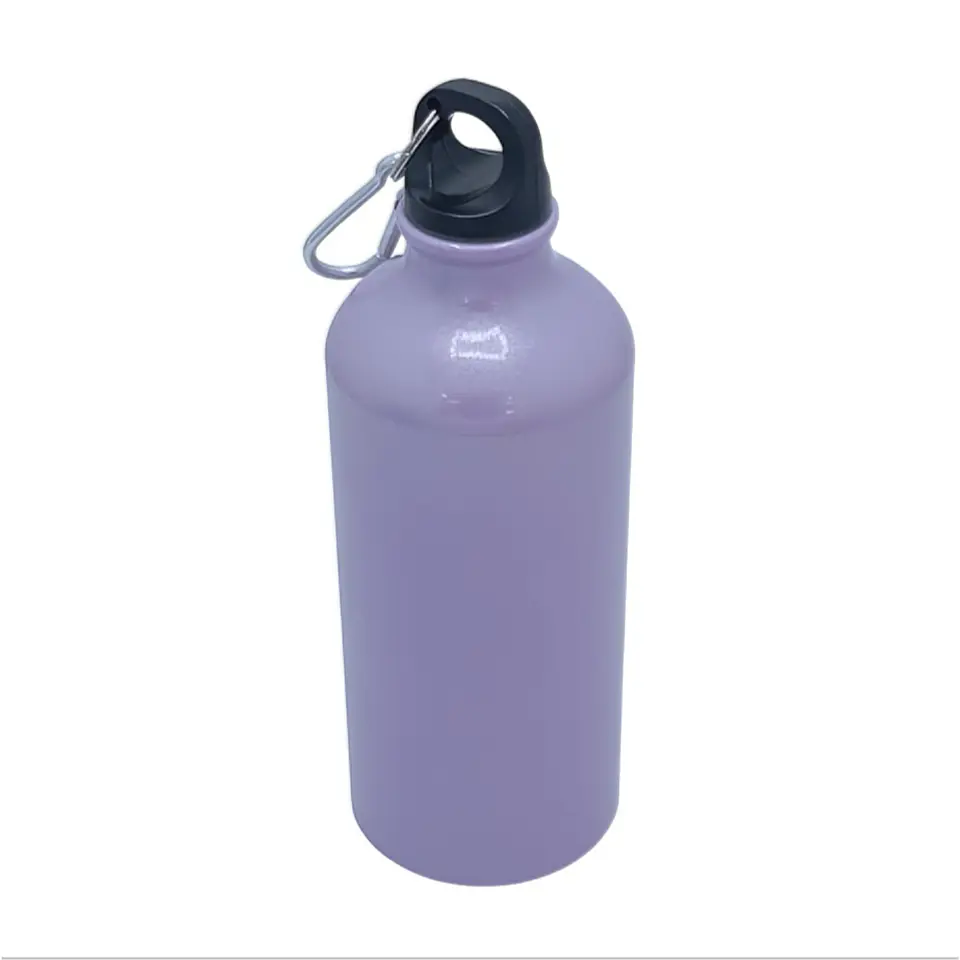 Pack de 10 Botellas Perladas Tapa Mosqueton de 600Ml Morado 1