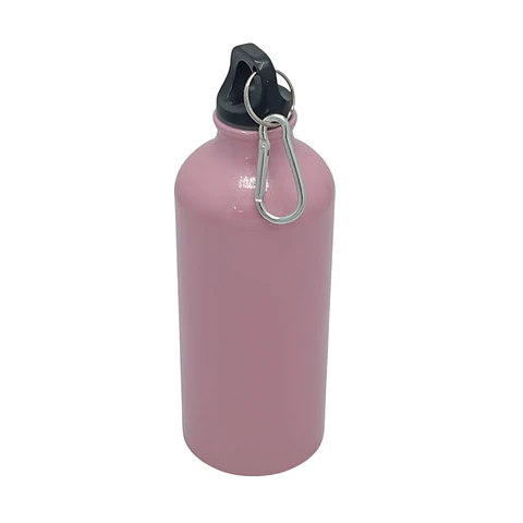 Pack de 10 Botellas Perladas Tapa Mosqueton de 600Ml Rosa
