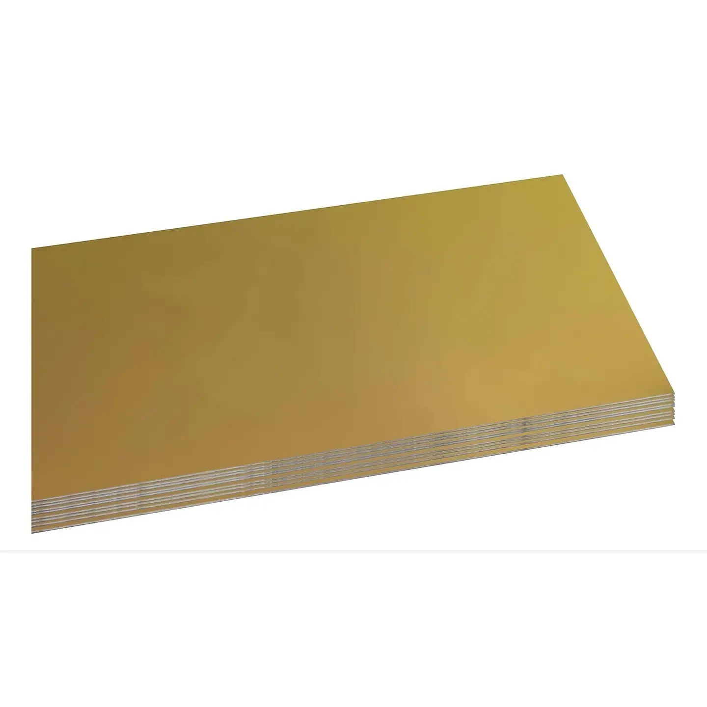 Pack de 25 Placas Aluminio Texturado Dorada Sublimables 60x30 Cm 1