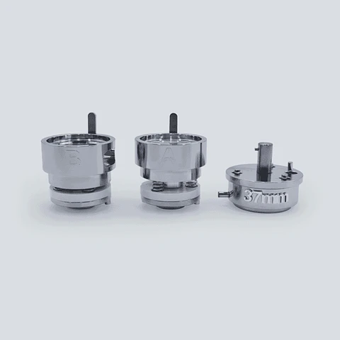 Matriz de 37 mm Button Maker Maquina de Chapitas
