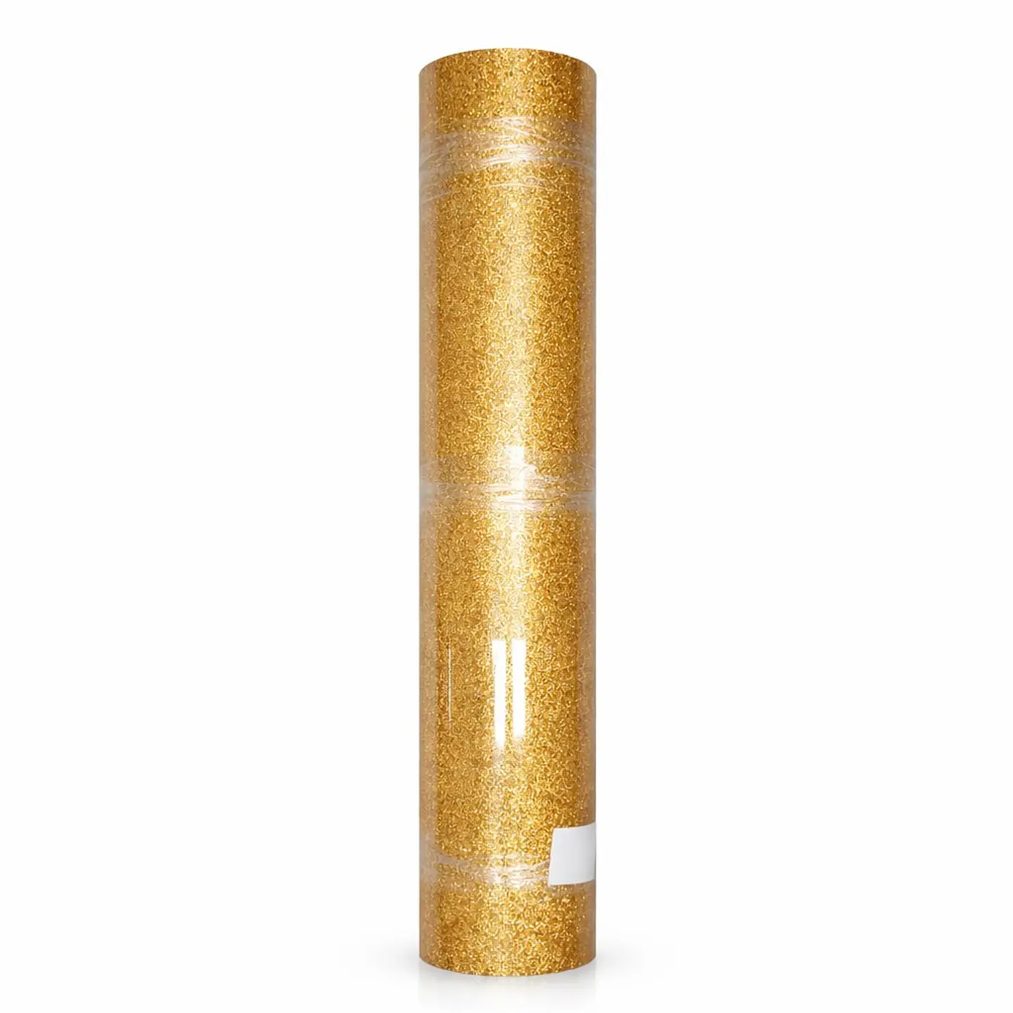 Vinilo Textil Glitter Brillantina Termotransferible 55cm x 100cm Dorado 1