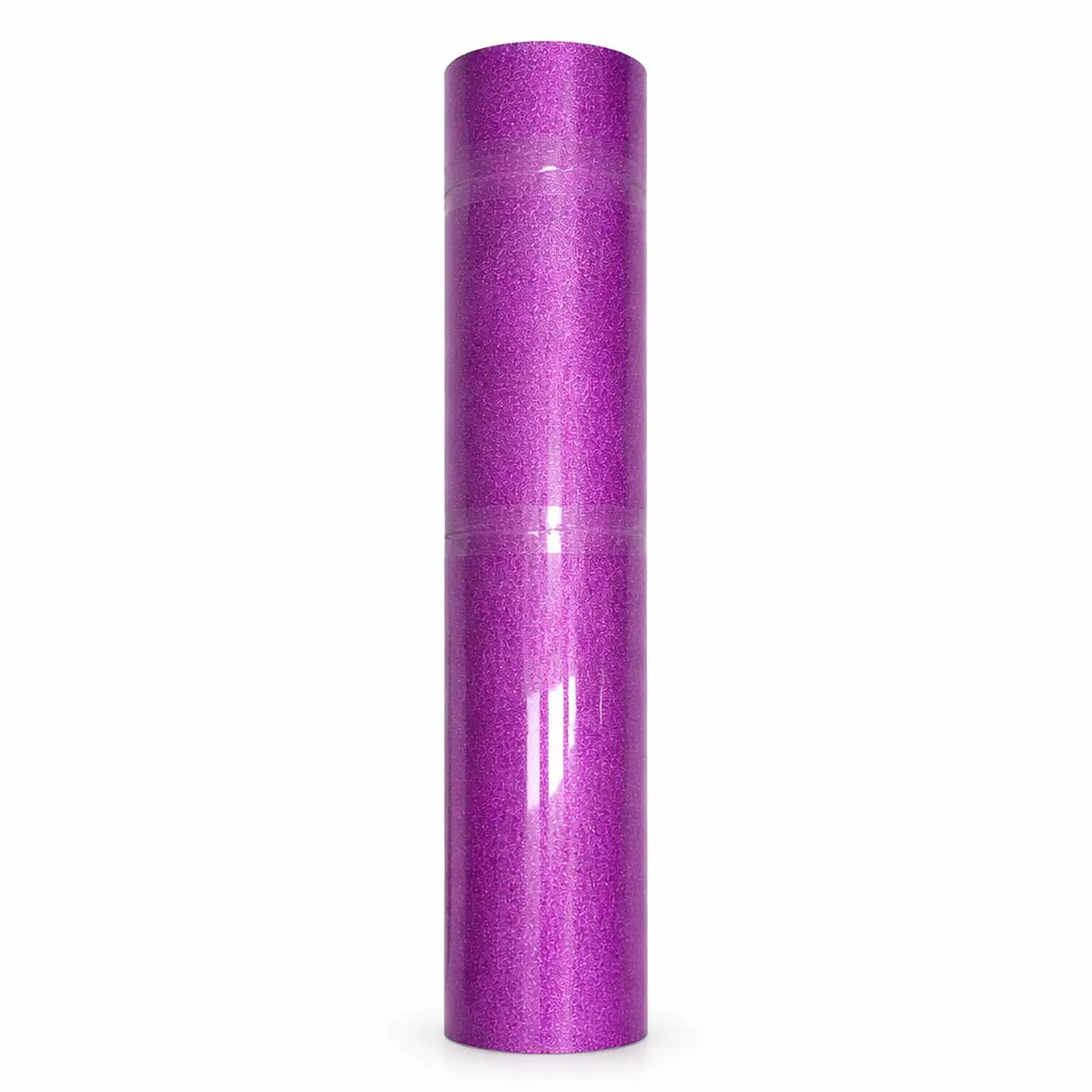 Vinilo Textil Glitter Brillantina Termotransferible 55cm x 100cm Morado 1