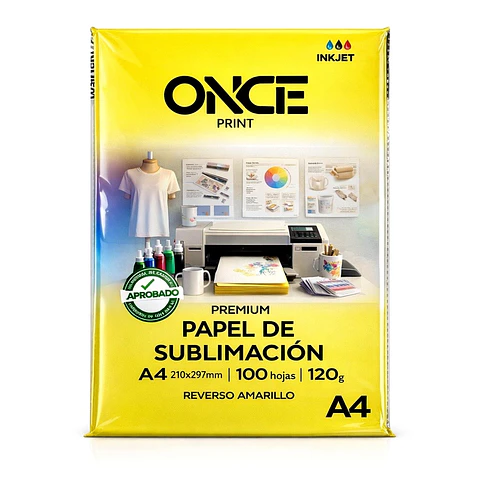 Papel de Sublimacion A4 100H 120g Premiun