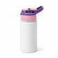 Botella de Niño de 500ml Sublimación Tapa con Colores Morado/Rosa - Miniatura 1