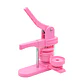 Maquina de Chapitas 37mm PVC Rosada - Miniatura 1