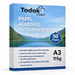 Papel Adhesivo Fotográfico A3 de 115g 50 Hojas - Miniatura 1