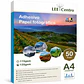 Papel Fotográfico Adhesivo A4 50H 135g - Miniatura 1