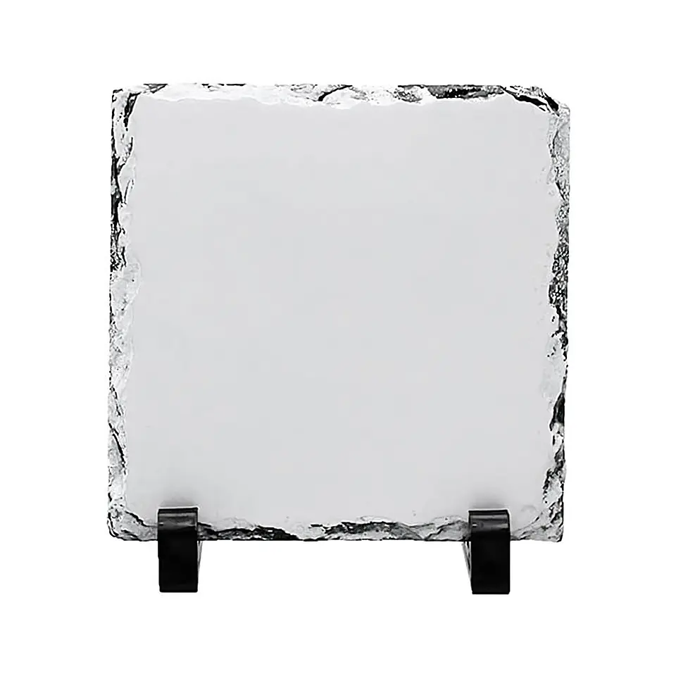 Roca Cuadrado Mate Sublimable Pack de 2 U 9x9cm con Cajita 1