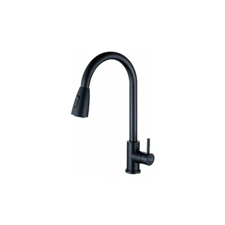 Llave Monomando Negra A10978 1