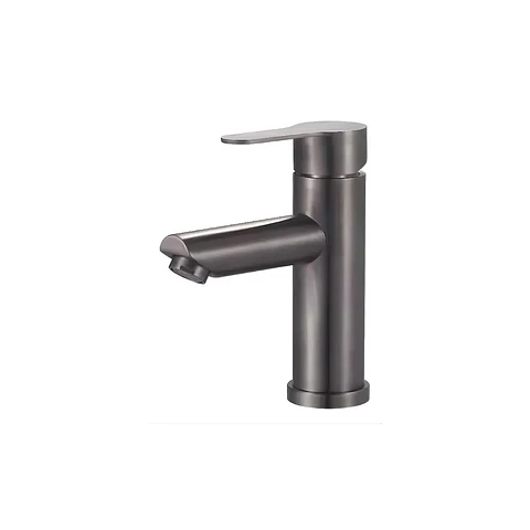 Llave Grifería Lavamanos Monomando Plomo Elegante Moderna A10990