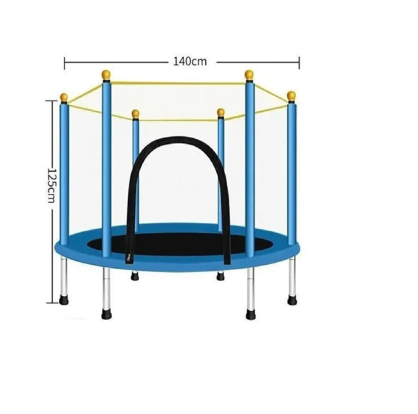 Mini Cama Trampolín Elástica Pequeña Para Niños / Todokcl 1