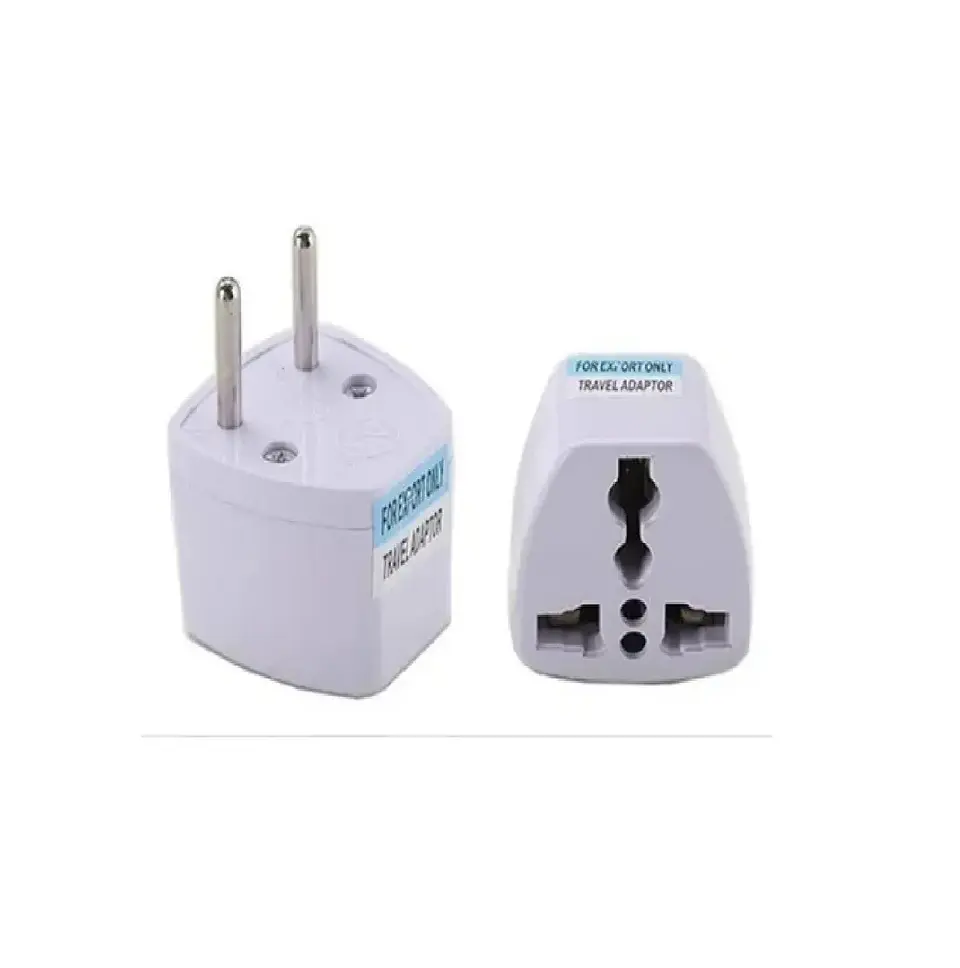 Adaptador De Corriente Americano A Nacional 110v O 220v 1