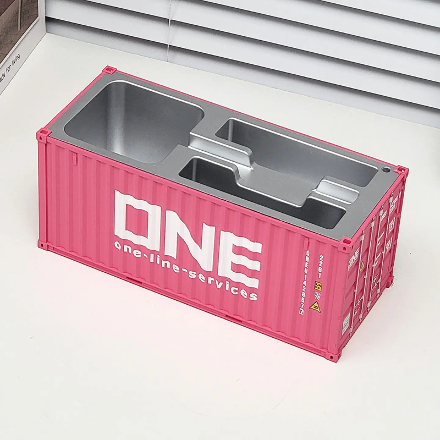 Organizador Escritorio Porta Pinceles Contenedor ONE 1