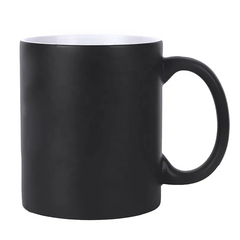 Taza Mágica 11oz Negra Para Sublimacion Caja 36U